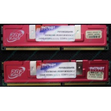 Память 512Mb (2x256Mb) DDR-1 533MHz Patriot PEP2563200+XBL (Тамбов)