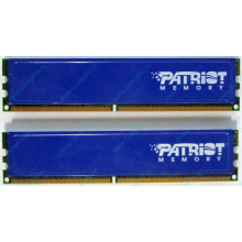 Память 1Gb (2x512Mb) DDR2 Patriot PSD251253381H pc4200 533MHz (Тамбов)