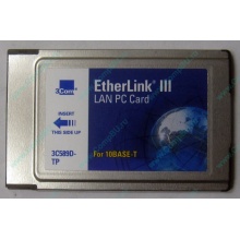 Сетевая карта 3COM Etherlink III 3C589D-TP (PCMCIA) без LAN кабеля (без хвоста) - Тамбов
